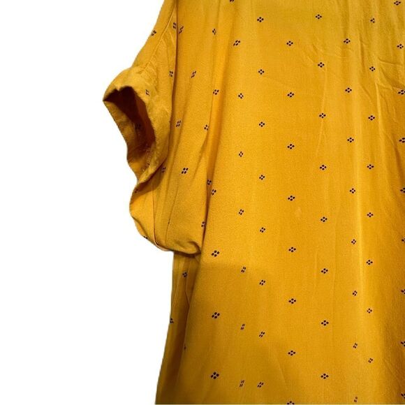 Deco F/S Short Sleeve Split V-Neckline Size 2XL Top - Picture 6 of 12